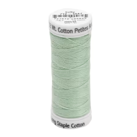 Sulky Petites Cotton Thread Mint Green 1047