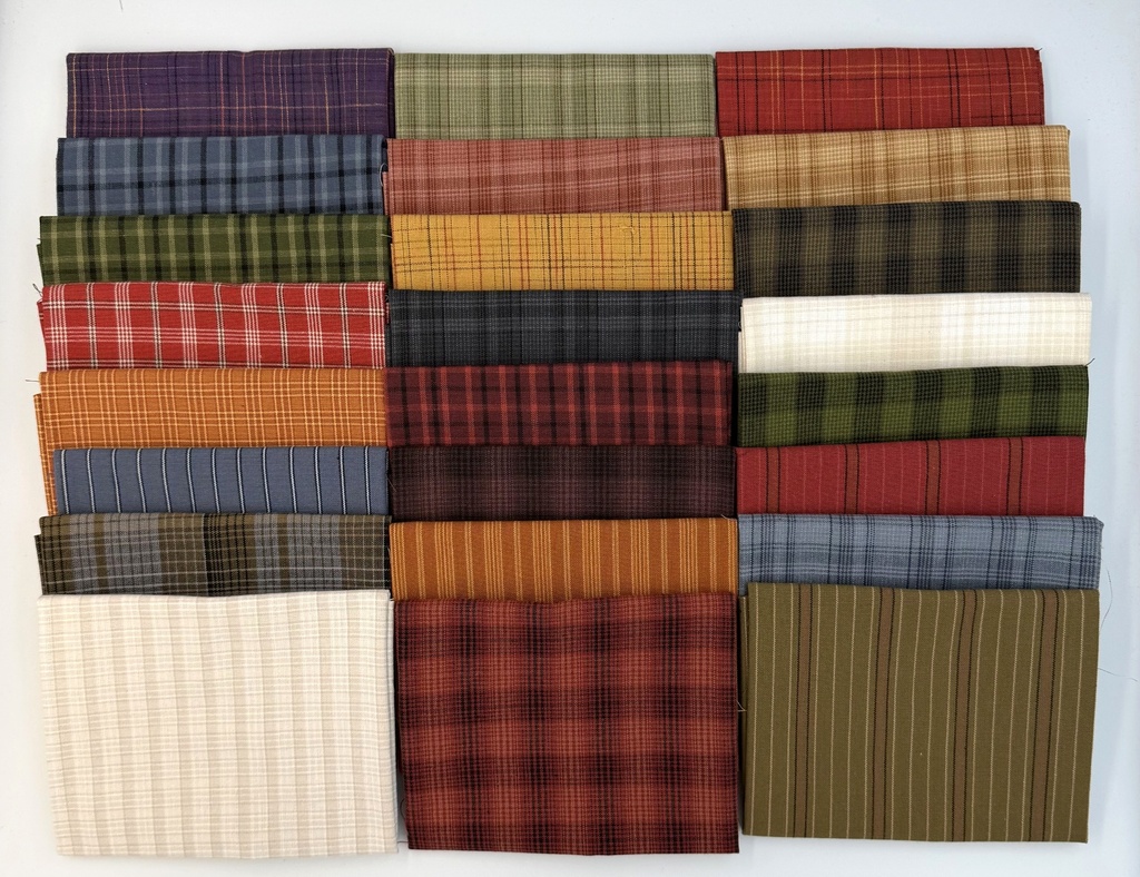 One Sister Yarn Dyes Fat Quarter Bundle from Henry Glass