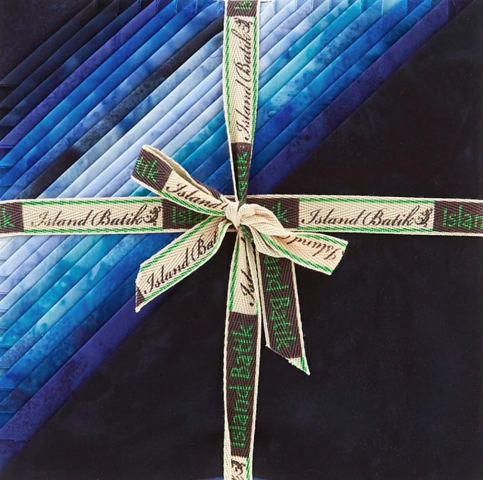 Brilliant Blue Batiks Stack from Lumin Fabrics