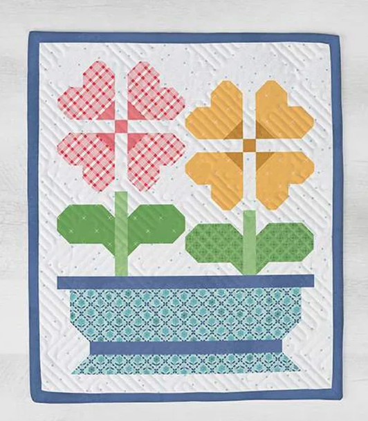 Garden Charm Tabletop Banner Kit of the Month March by Lori Holt for Riley Blake Designs