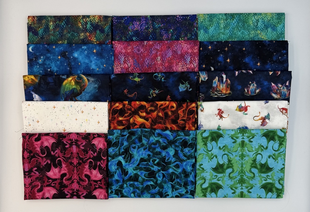 Dragon Kingdom Fat Quarter Bundle by Windham
