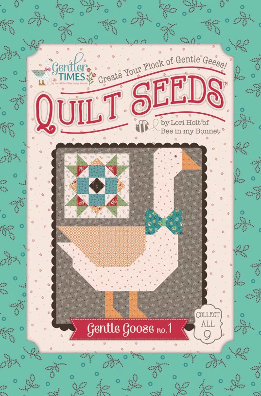 Gentler Times Quilt Seeds Gentle Goose #1 by Lori Holt for Riley Blake Designs