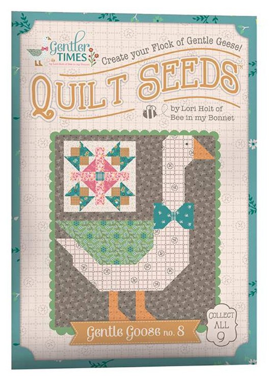 Gentler Times Quilt Seeds Gentle Goose #9 by Lori Holt for Riley Blake Designs
