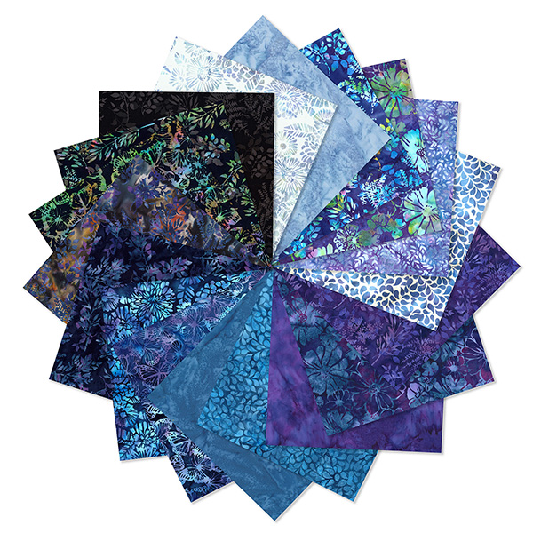 Hoffman Dandelions at Dusk Fat Quarter Bundle