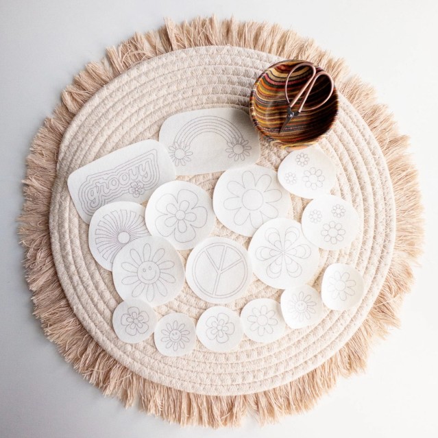 The 1970's Stick & Stitch Retro Hand Embroidery Patterns from Olmsted Needlework Co.