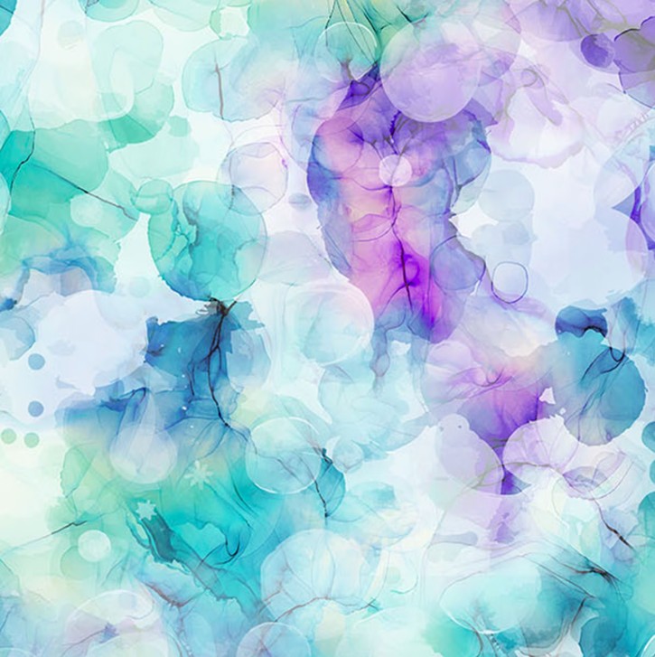 Infatuation Multi Texture A White Multi Wide Back by Deborah Edwards & Melanie Samra for Northcott Fabrics