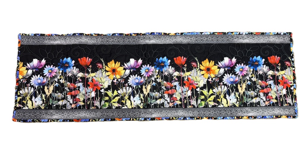 Blooming Night Table Runner