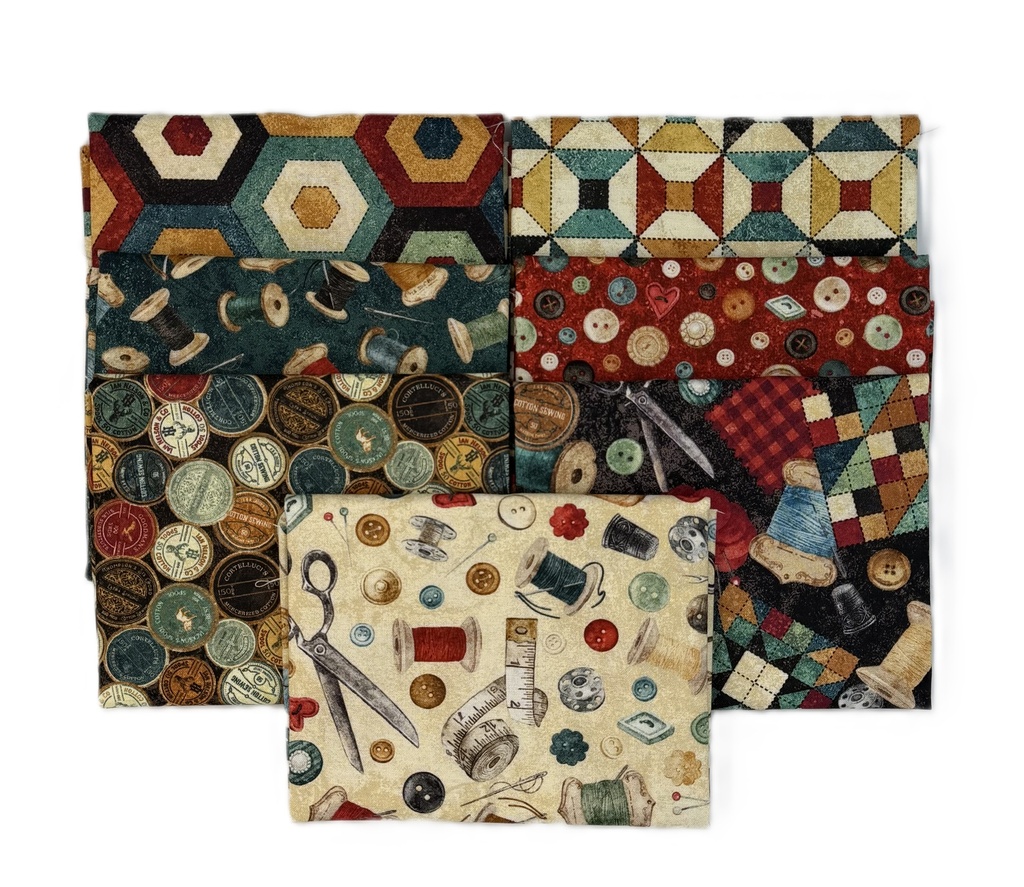 Stonehenge Stitchin Fat Quarter Bundle from Northcott