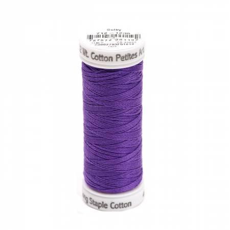 Sulky Petites Deep Purple Cotton Thread 12 Wt