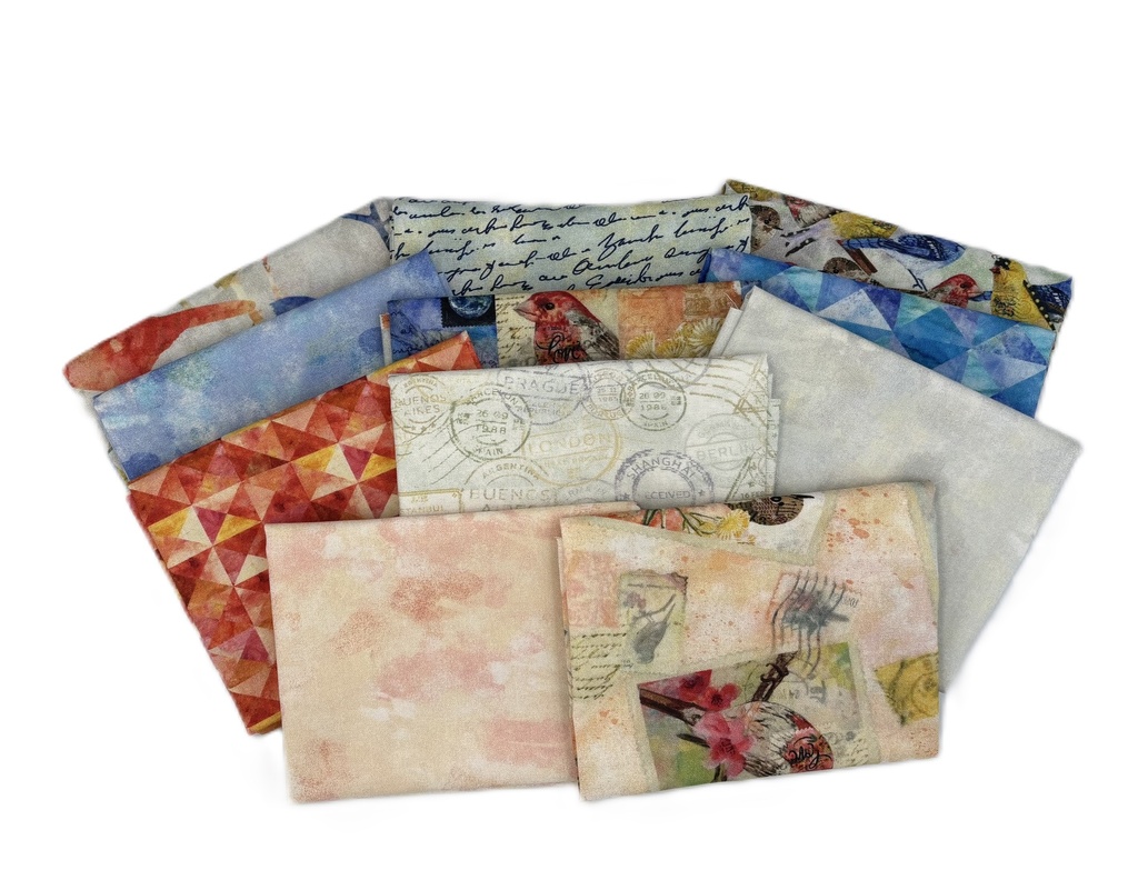 Air Mail Fat Quarter Bundle by Studio e