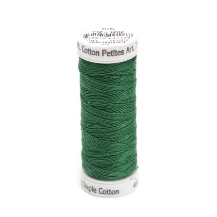 Sulky Petites Cotton Thread Classic Green 1232