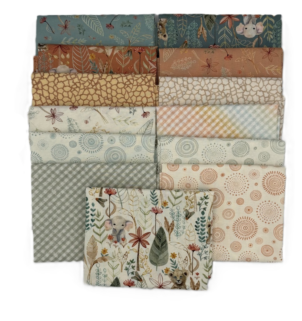Mini Menagerie Fat Quarter Bundle from P&B