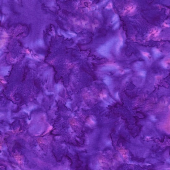 Bali Watercolors Batik Grape Juice from Hoffman Fabrics