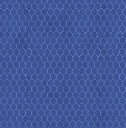 Country Blue Placemats Backing Kit