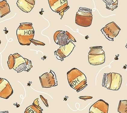 Pooh & Friends Quilt Backing Kit