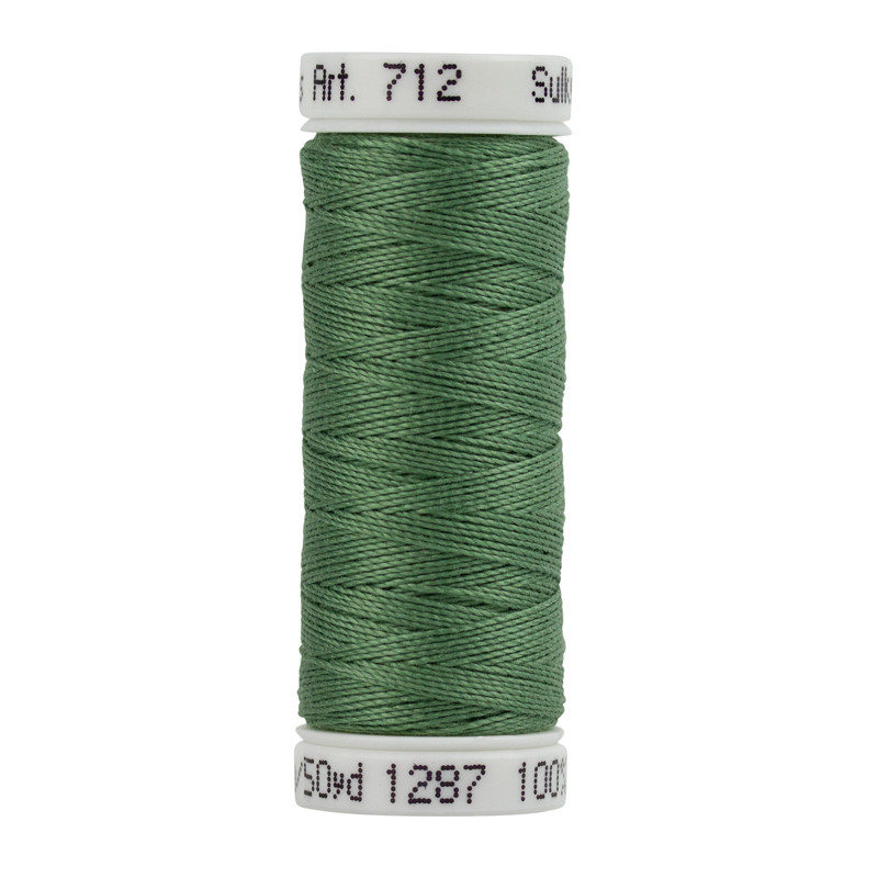 Sulky 12 Wt. Cotton Petites Thread - French Green - 50 yd. Spool