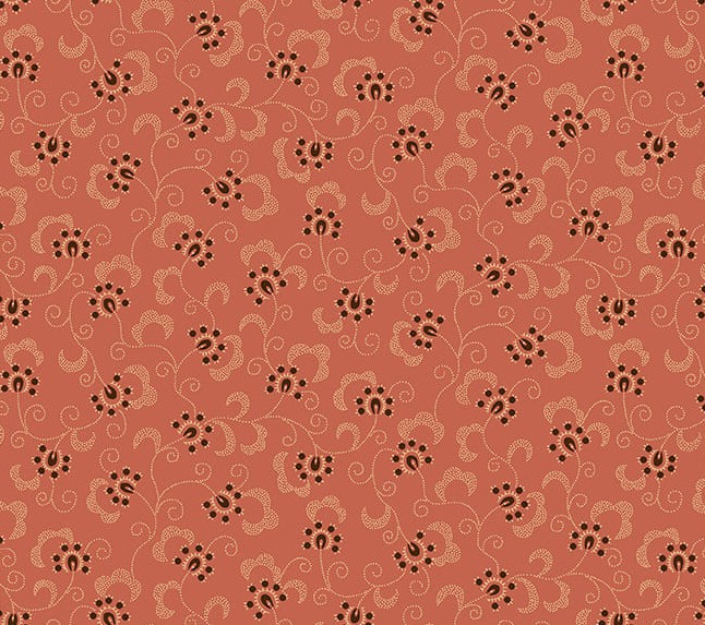 Pennyberry Farm Blooming Vines Pink by Kim Diehl for Henry Glass