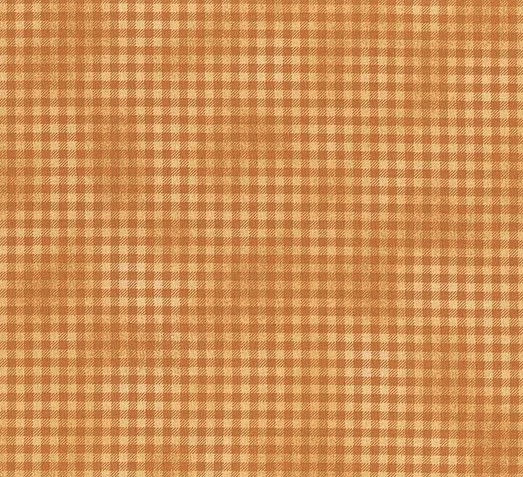 Pennyberry Farm Gingham Orange by Kim Diehl for Henry Glass