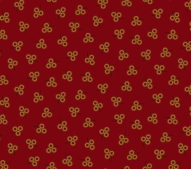 Pennyberry Farm Berry Picking Red by Kim Diehl for Henry Glass