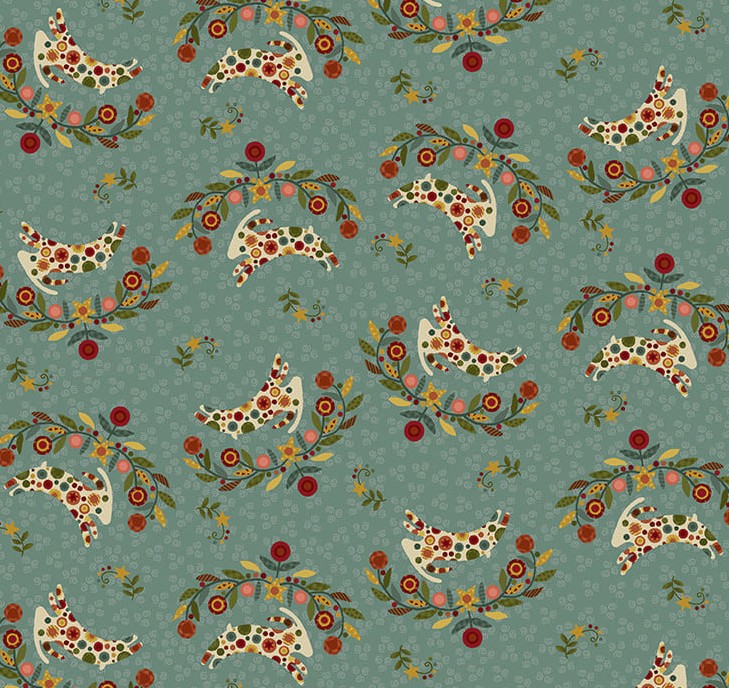 Pennyberry Farm Hip Hop Mogul Medium Blue by Kim Diehl for Henry Glass