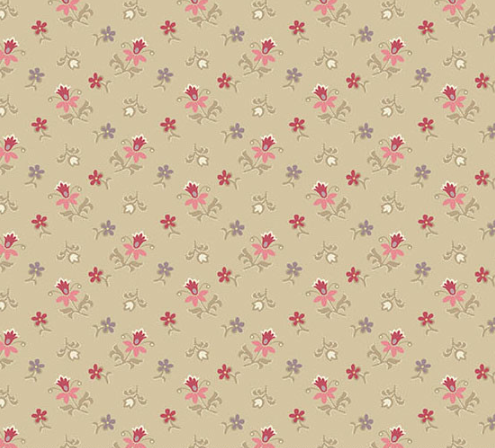 Wildflower Cottage Scatter Garden Buff from Andover Fabrics