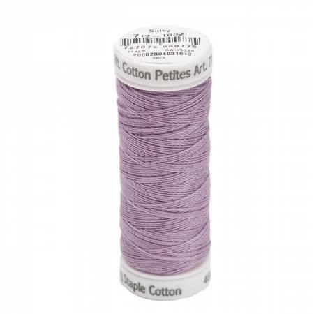 Sulky Cotton Petites Thread Medium Purple 2-ply 12 Wt 50yds