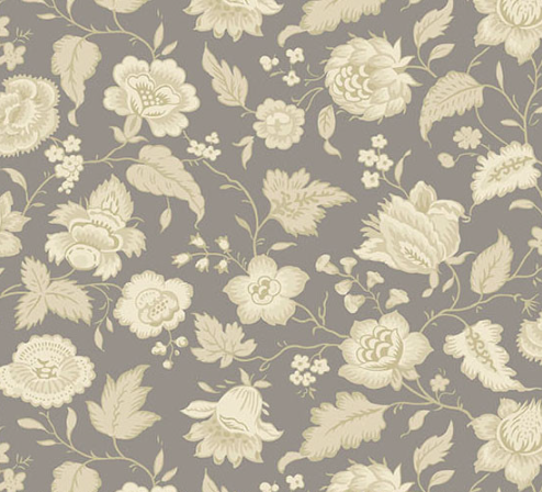 Wildflower Cottage Quaint Pewter from Andover Fabrics