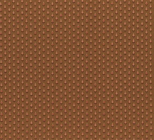 Love Struck Peppercorn Medley Brown by Kim Diehl for Henry Glass