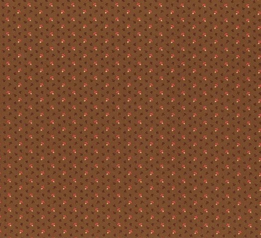 Love Struck Tulip Toss Brown by Kim Diehl for Henry Glass
