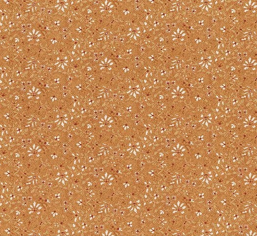 Love Struck Clover Patch Orange by Kim Diehl for Henry Glass