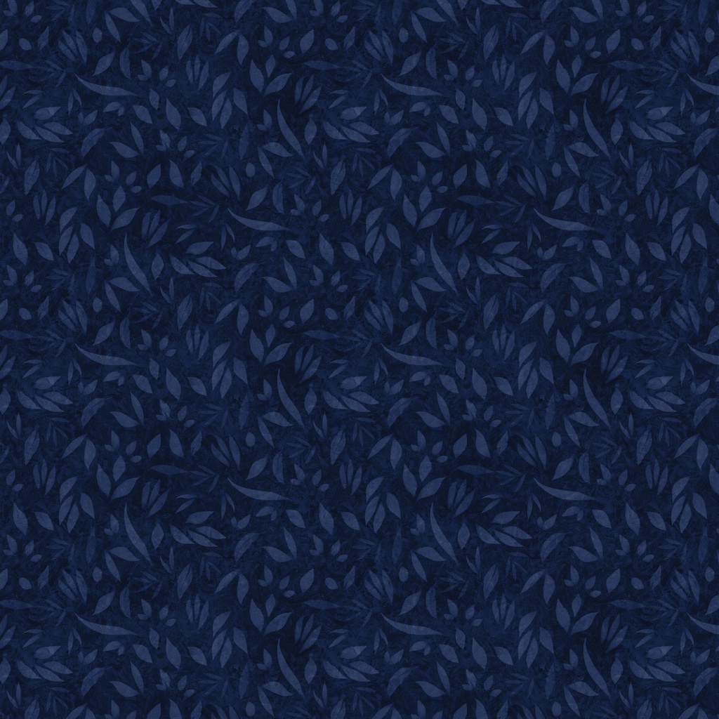 Foliage Navy from Lumin Fabrics