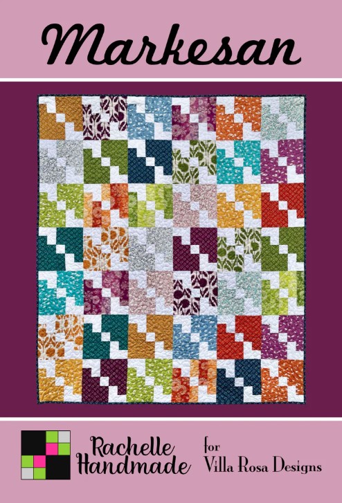 Markesan Quilt Pattern by Rachelle Handmade for Villa Rosa Designs