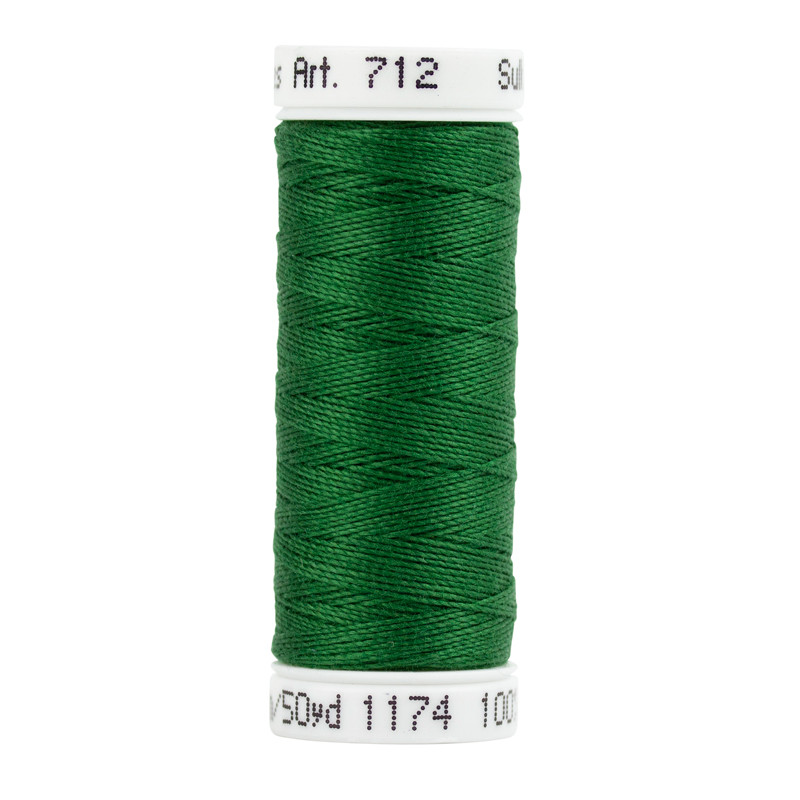 Sulky Cotton Petites Thread Dark Pine Green 2-ply 12wt 50yds