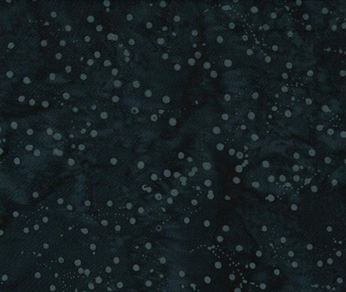 Jewels of the Islands Batiks Dotted Branches Black from Batik Textiles