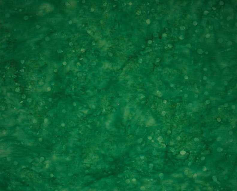 Jewels of the Islands Batiks Dotted Branches Green from Batik Textiles