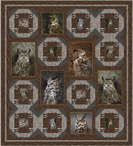 Great Horned Owls Pattern by Pine Tree Country Quilts