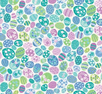 Easter Egg Pinwheelies Snack Mats Backing Kit
