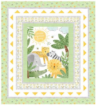Sunny Safari Quilt Kit