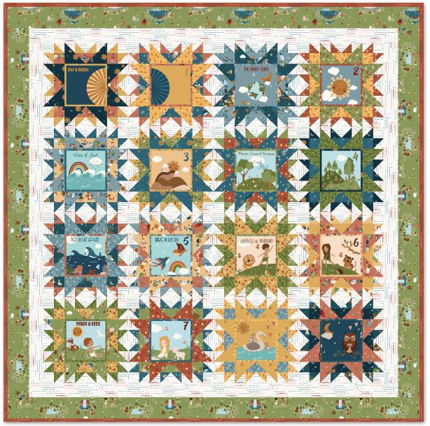 Created with Love Quilt by Riley Blake
