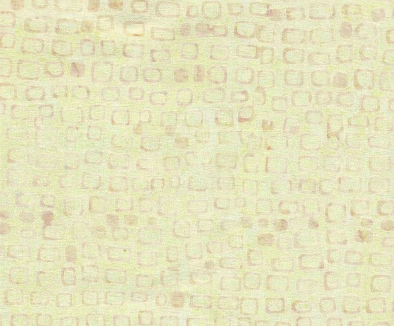 Summer Safari Batiks Square Dots Cream from Batik Textiles