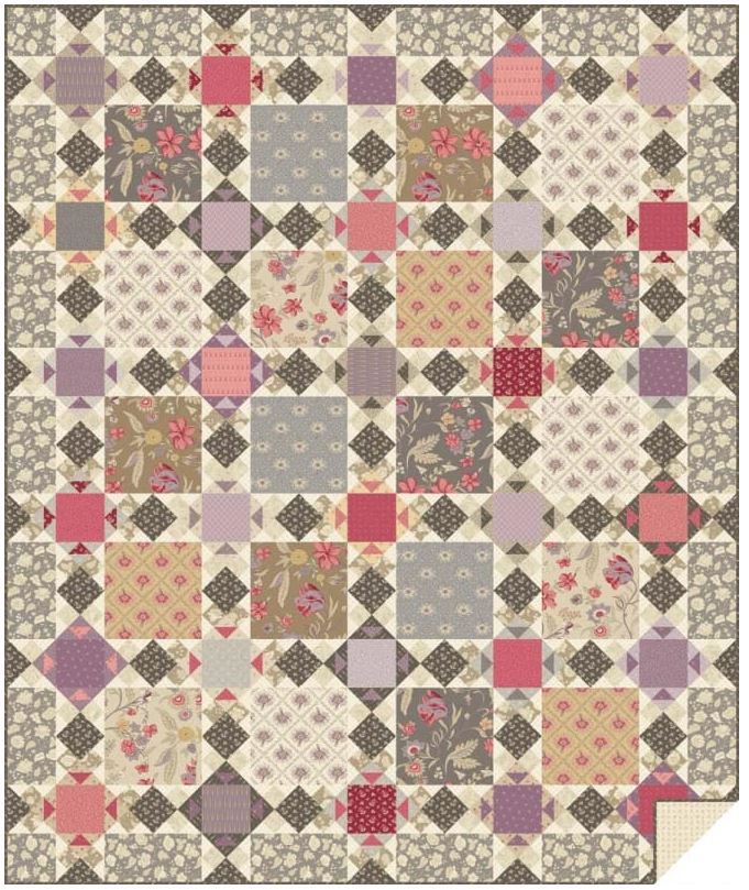 Wildflower Cottage Quilt by Andover