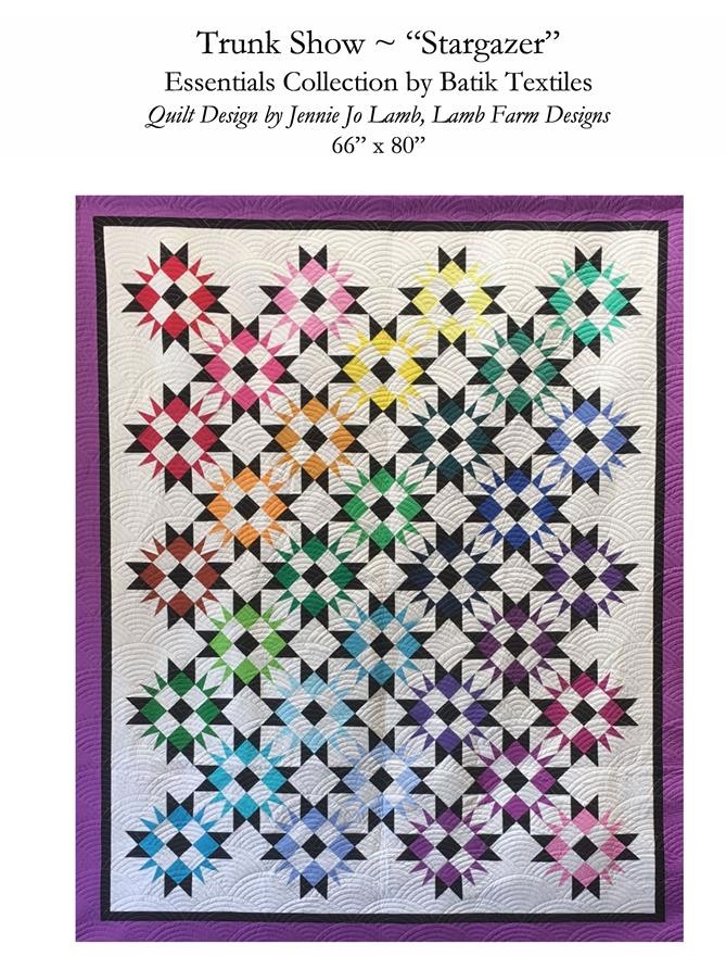 Stargazer Quilt Pattern by Lamb Farm Designs