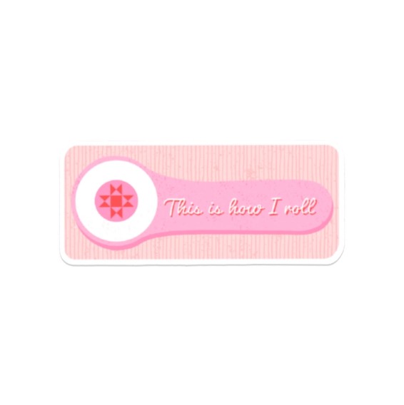 This is How I Roll Vinyl Sticker from Kati Cupcake