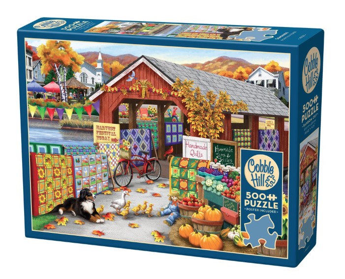 Harvest Festival-500 Piece Puzzle from Cobble Hill