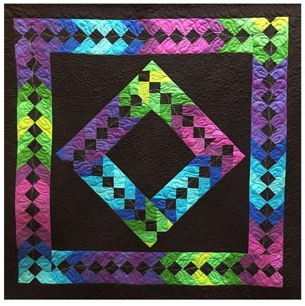 Luminous Braids Quilt by Batik Textiles