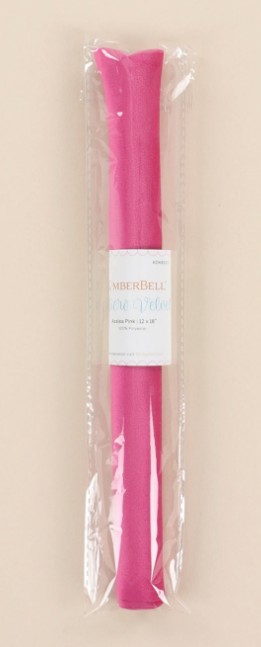 Kimberbell Micro Velvet Embellishment Azalea Pink