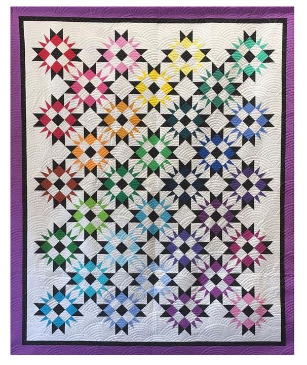 Stargazer Quilt from Batik Textiles