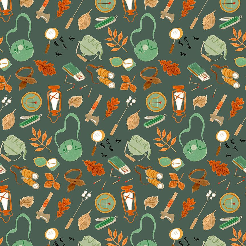 Camping Crew Camping Supplies Emerald from Dear Stella