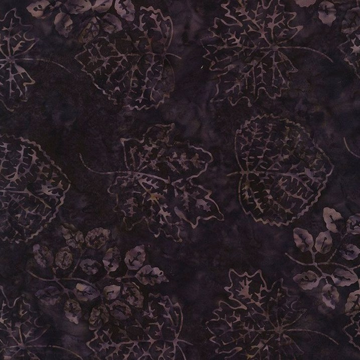 Tonga Chateau Batiks Fall Leaves Cabernet by Wing and a Prayer Design for Timeless Treasures