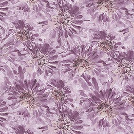 Flourish Floral Texture Purple from Northcott Fabrics